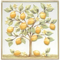 Декоративная плитка Лимонное Дерево 